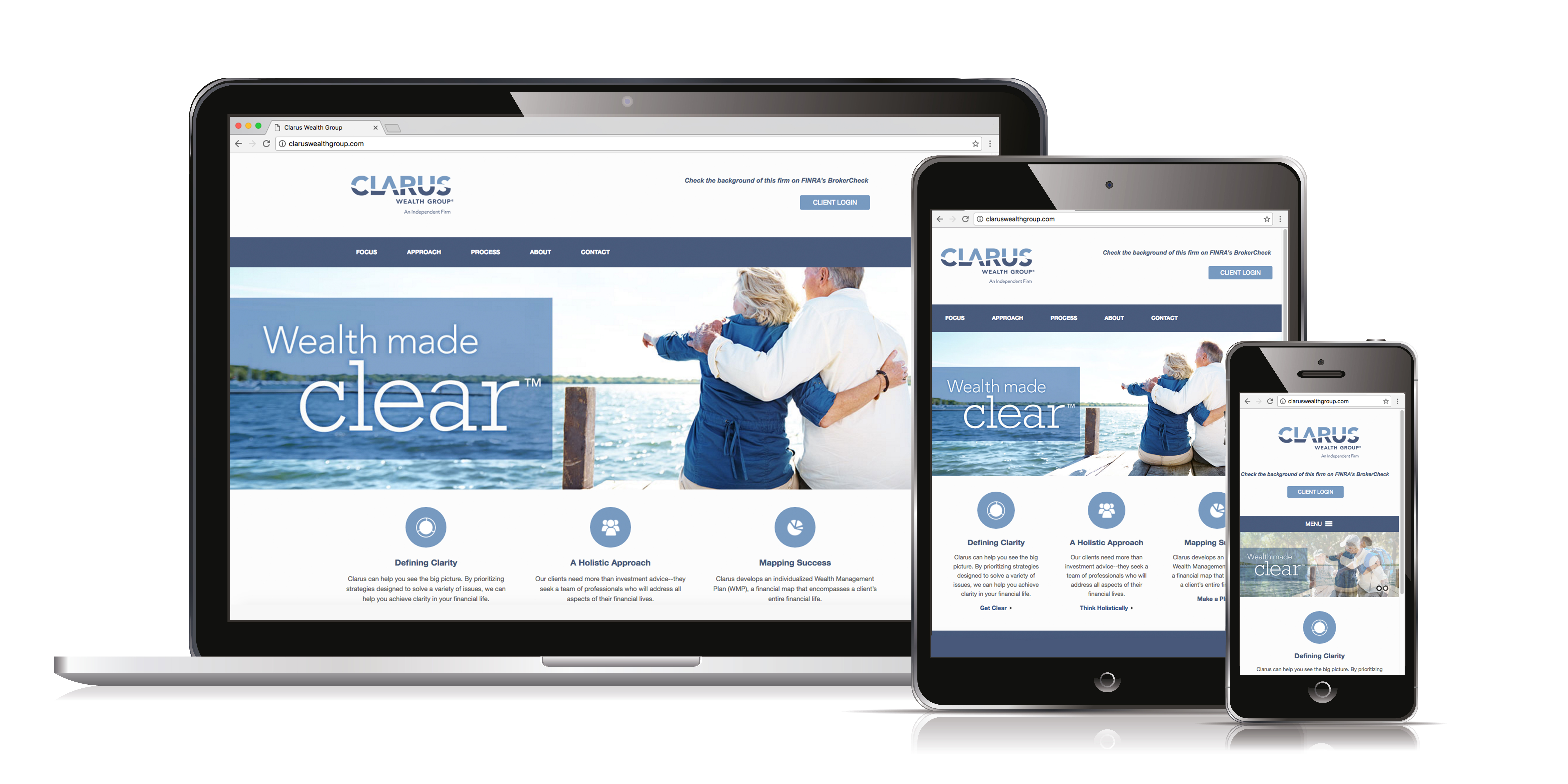 Clarus Portfolio Content Width Scroll 2